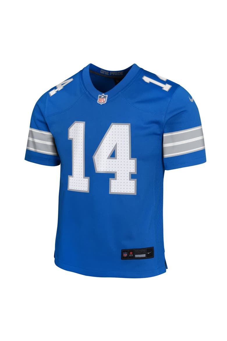 Youth Nike Amon-Ra St. Brown Blue Detroit Lions Team Player Game Jersey, Alternate, color, Blue