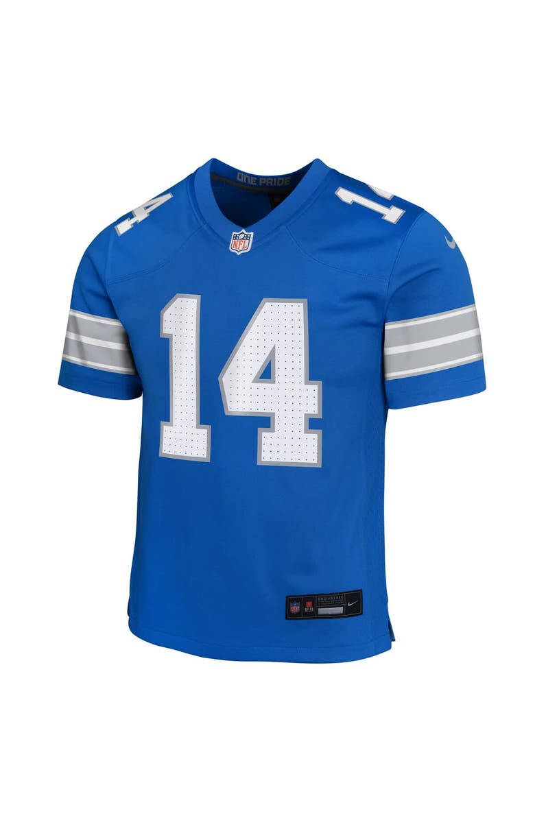 Nike Youth Nike Amon-Ra St. Brown Blue Detroit Lions Team Player Game Jersey, Alternate, color, Blue