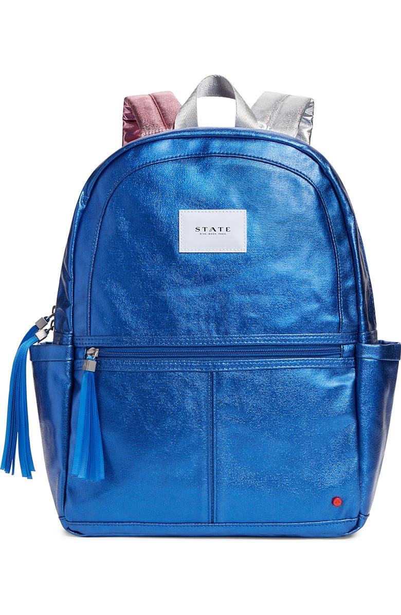 STATE Bags Kane Metallic Backpack, Main, color,
