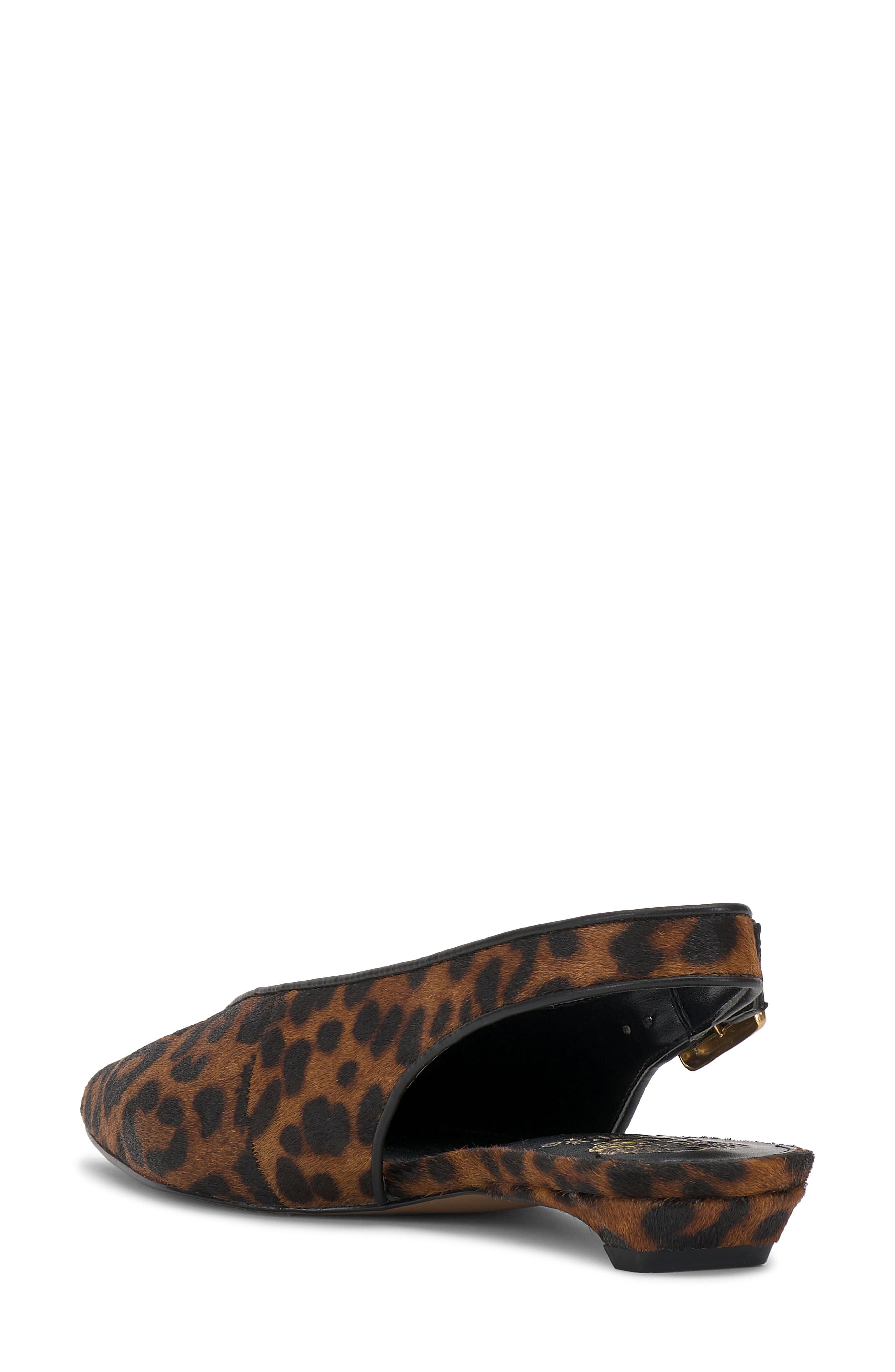 Vince Camuto Valther Genuine Calf Hair Pointed Toe Flat, Alternate, color, 