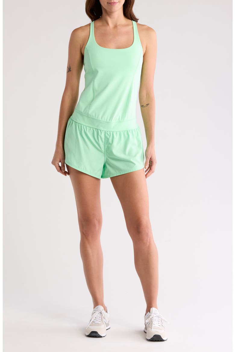 Hatch Righteous Runsie Romper, Main, color, SALTED LIME