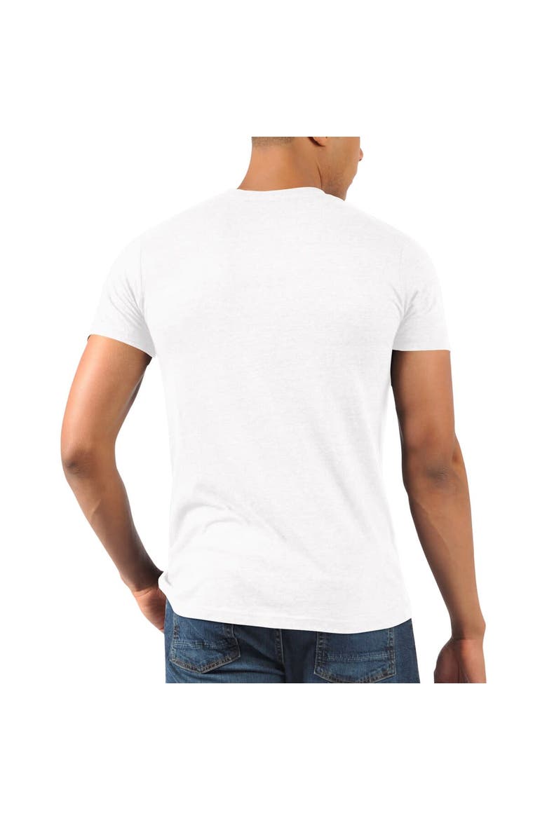 Men's Starter  White Kansas City Chiefs World's Largest Tailgate Prime Time T-Shirt, Alternate, color, White