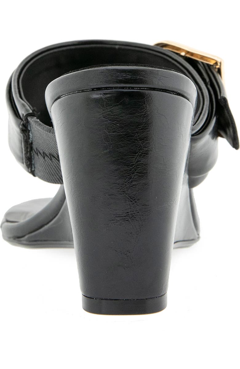 BCBGeneration Seema Wedge Slide Sandal, Alternate, color, Black