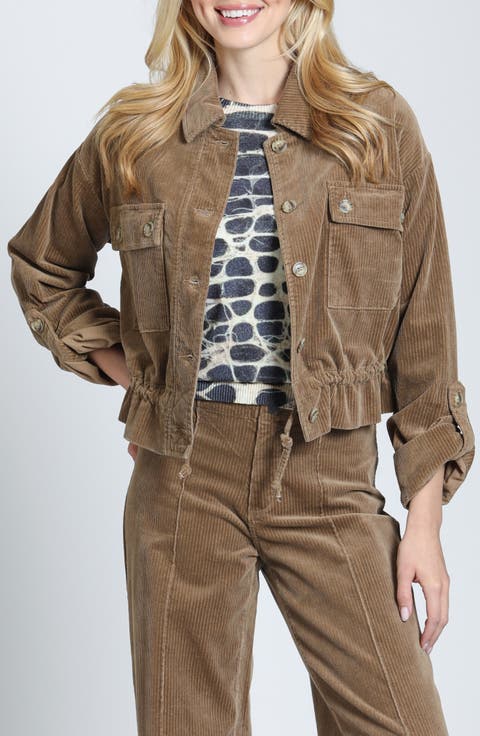 Wide Wale Corduroy Utility Jacket