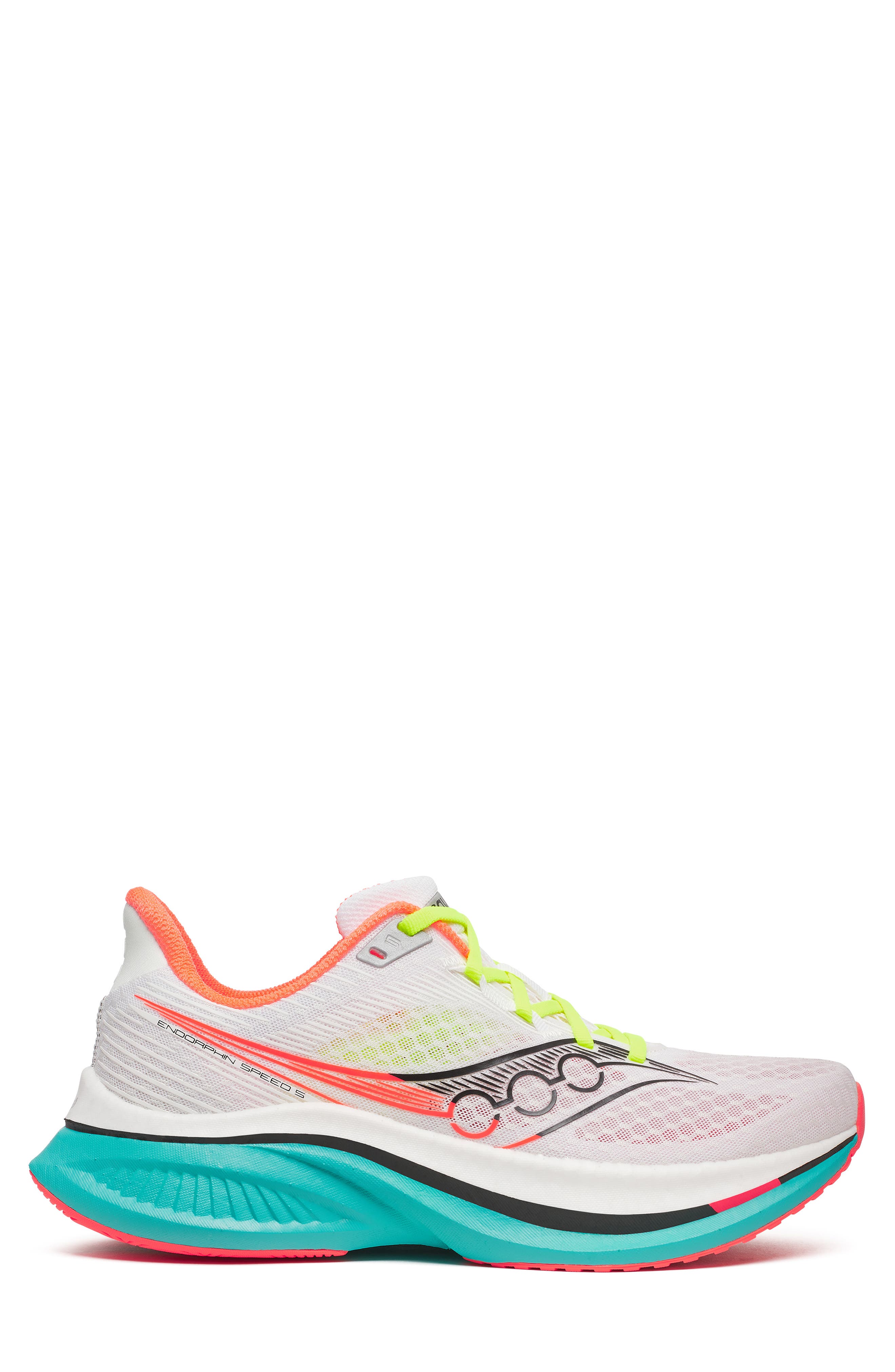 Endorphin Speed 5 Running Shoe, Alternate, color, WHITE/ MUTANT