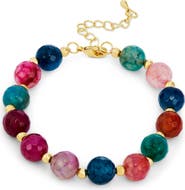 SAVVY CIE JEWELS Semiprecious Stone Bracelet