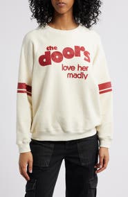 Daydreamer The Doors Love Her Madly Cotton Graphic Sweatshirt