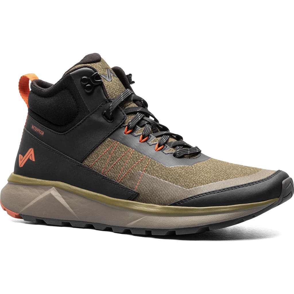 Forsake Cascade Peak Mid Waterproof Hiking Shoe in Black/Olive  product