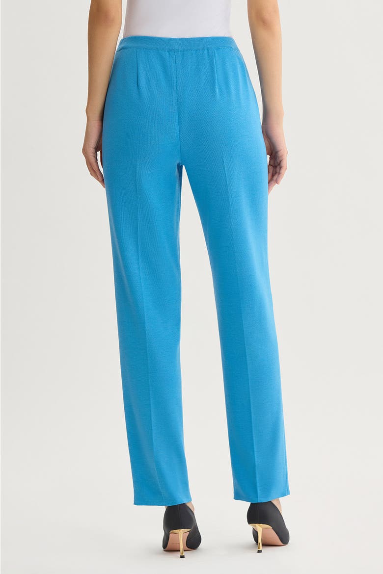 Straight Leg Knit Pants, Alternate, color, Tranquil Blue
