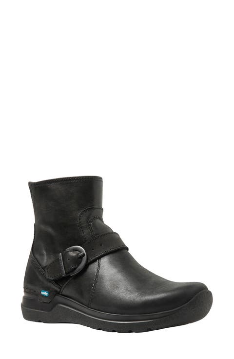 Okay Leather Bootie