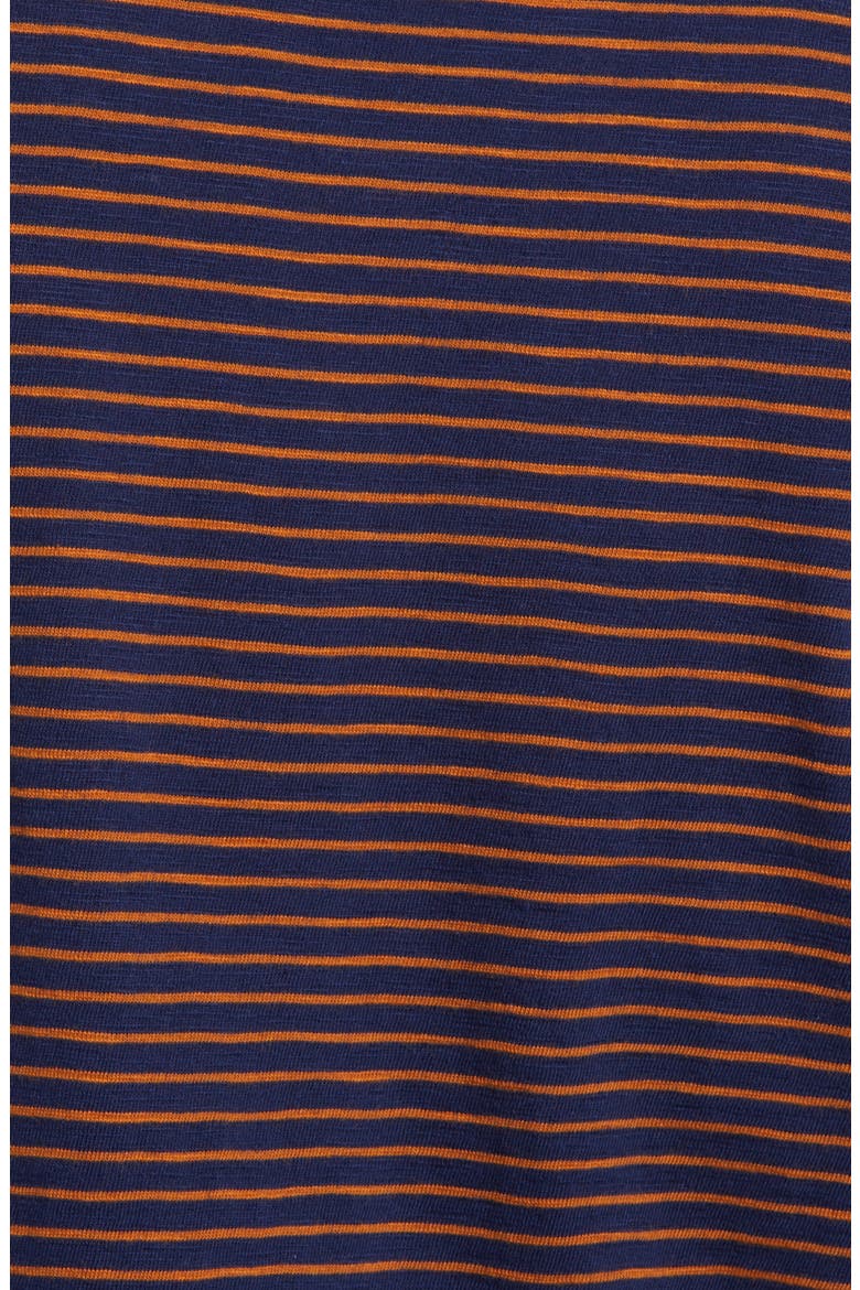 Stripe T-Shirt, Alternate, color, NAVY MARITIME RUST STRIPE