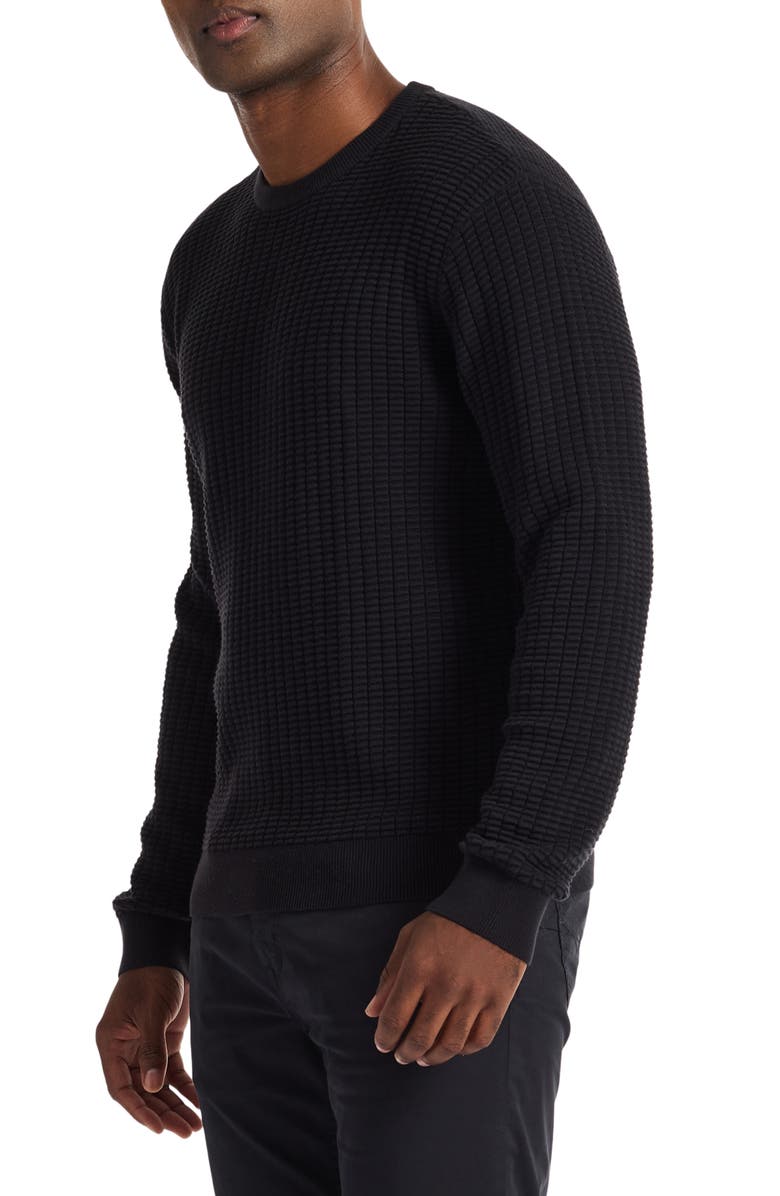 Robert Graham Dobbs Waffle Knit Sweater, Alternate, color,