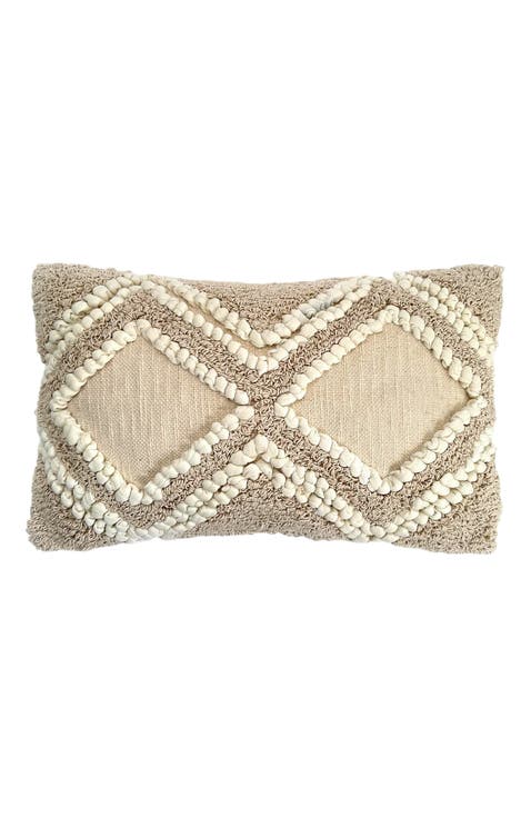 Ember Shaggy Throw Pillow - Cover Only