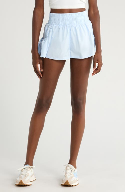 Free People Fp Movement Get Your Flirt On Shorts In Blue