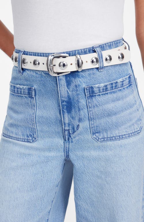 Madewell Studded Western Leather Belt