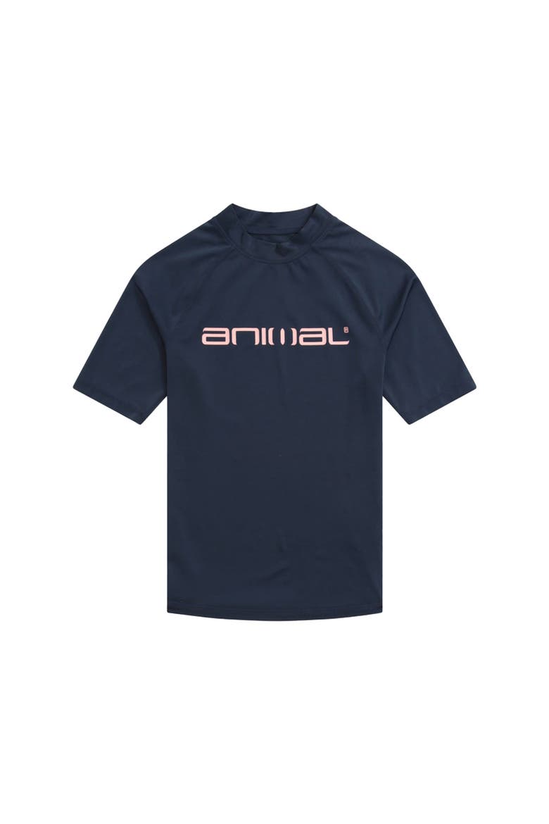 Daisy Logo Rash Guard, Main, color, Navy