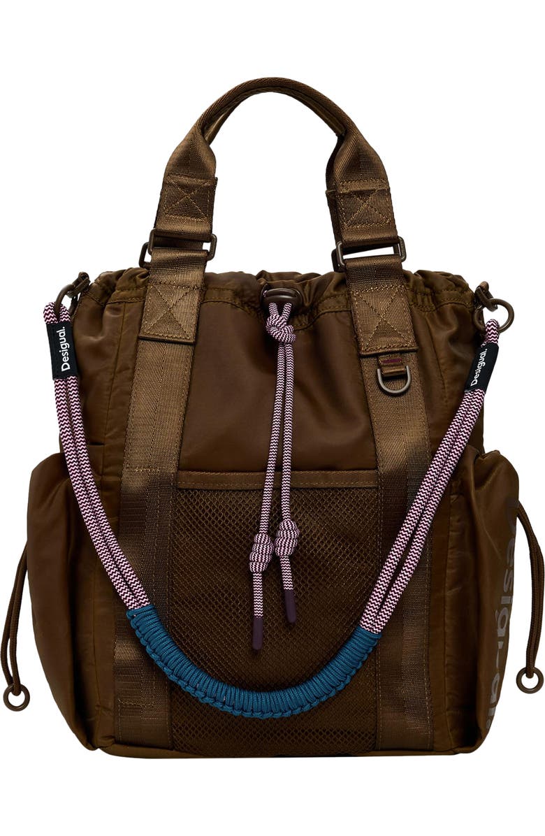 Desigual Medium Voyager Nylon Backpack, Main, color,