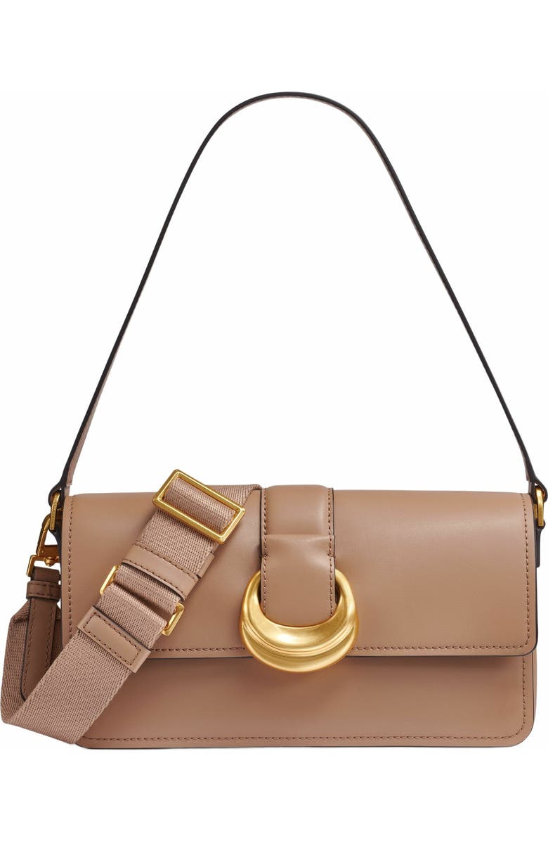 Donna Karan New York Valley Stream Convertible Shoulder, Main, color, Toasted Almond