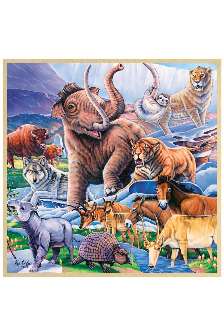 Ice Age Friends 48 Piece Wood Puzzle, Alternate, color, Multicolor