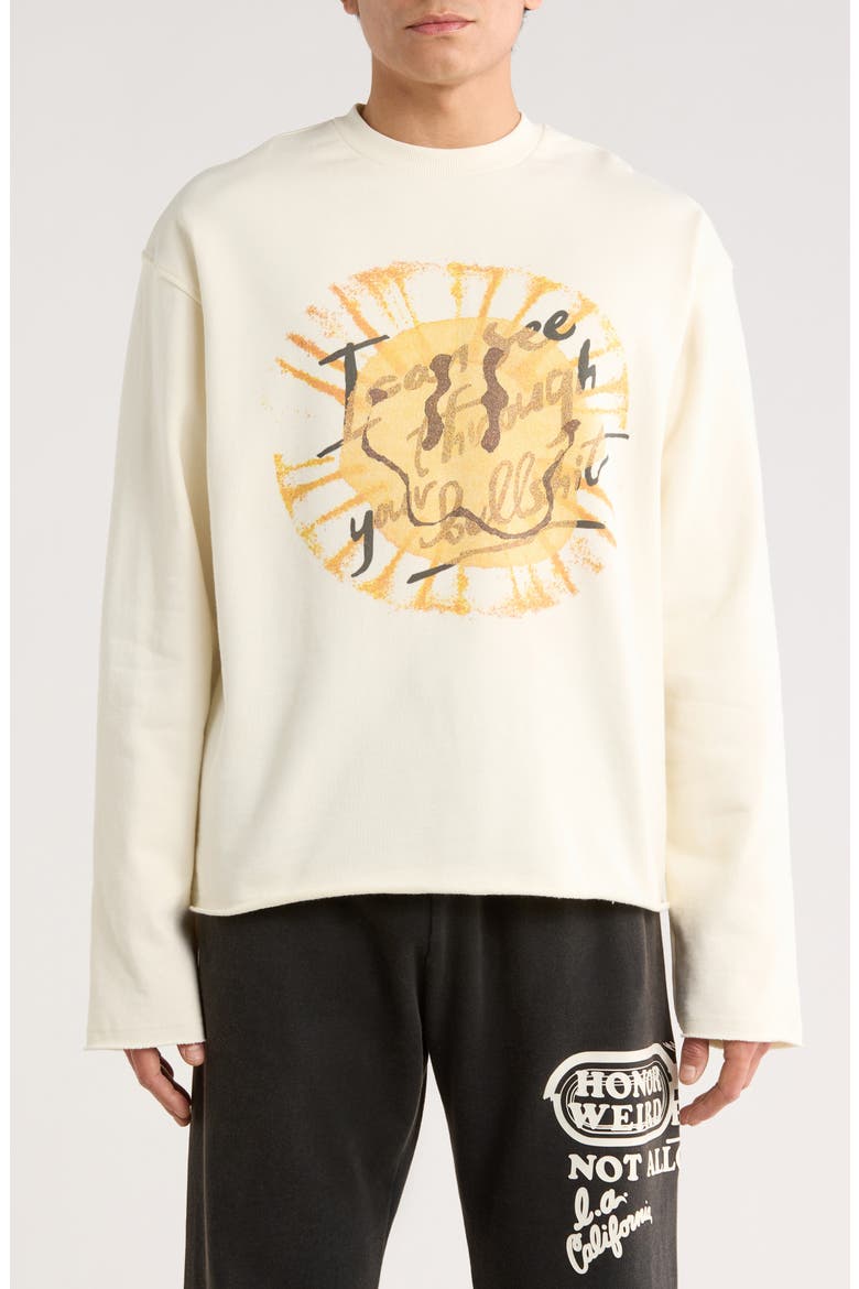 I Can See Long Sleeve Cotton Graphic T-Shirt (Men) | Nordstrom