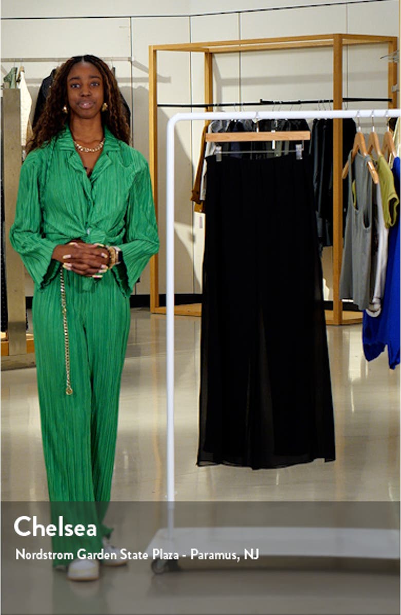 Georgette Overlay Pants, sales video thumbnail