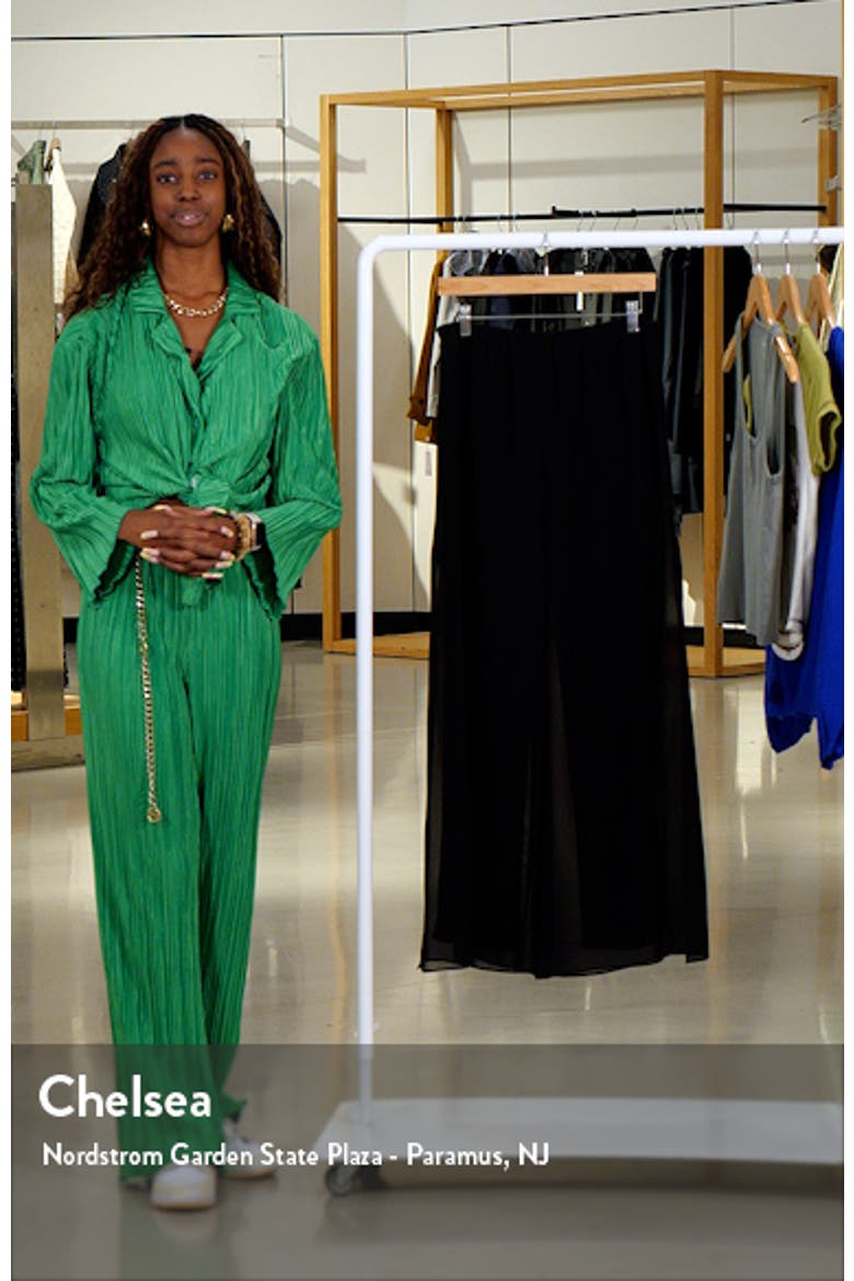 Georgette Overlay Pants video