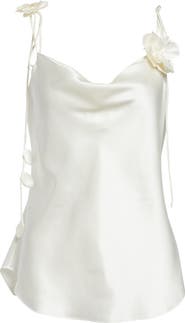 Cinq à Sept Marta Trailing Flower Silk Camisole