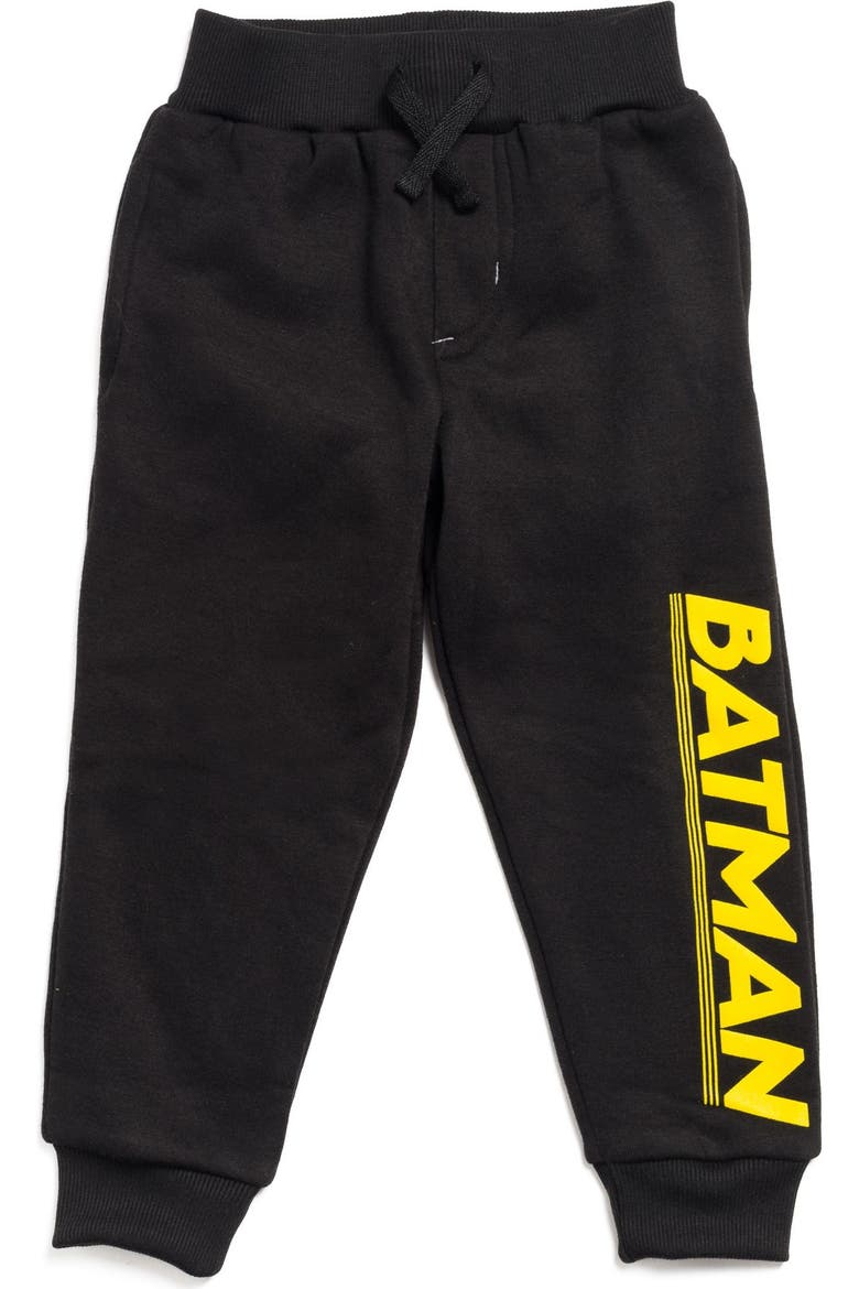 Justice League Batman Fleece Hoodie and Pants Set, Alternate, color, Batman Grey Black