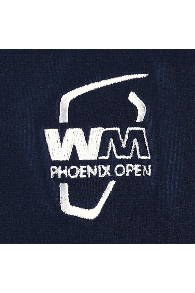 Men's Puma x PTC Navy WM Phoenix Open Jacquard MATTR Polo, Alternate, color, Navy