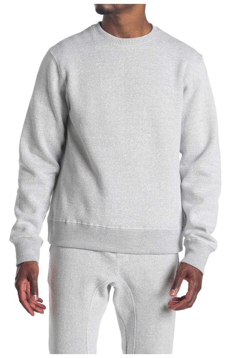 FLEECE FACTORY Nantucket Crewneck Sweater, Main, color, White