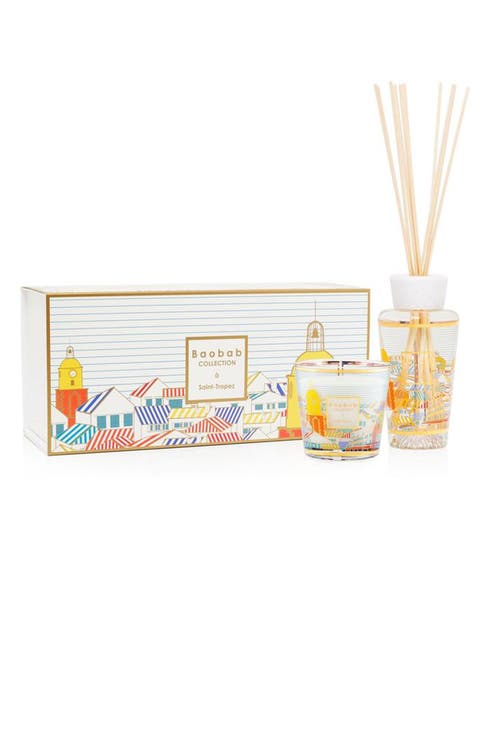 My First Baobab Gift Box Saint-Tropez Candle & Diffuser