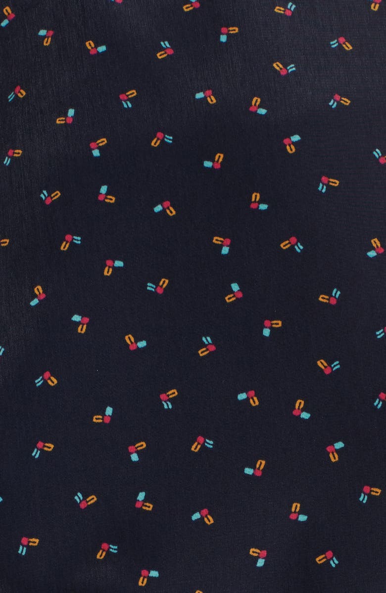 J.O.A. High Neck Fit & Flare Dress, Alternate, color,