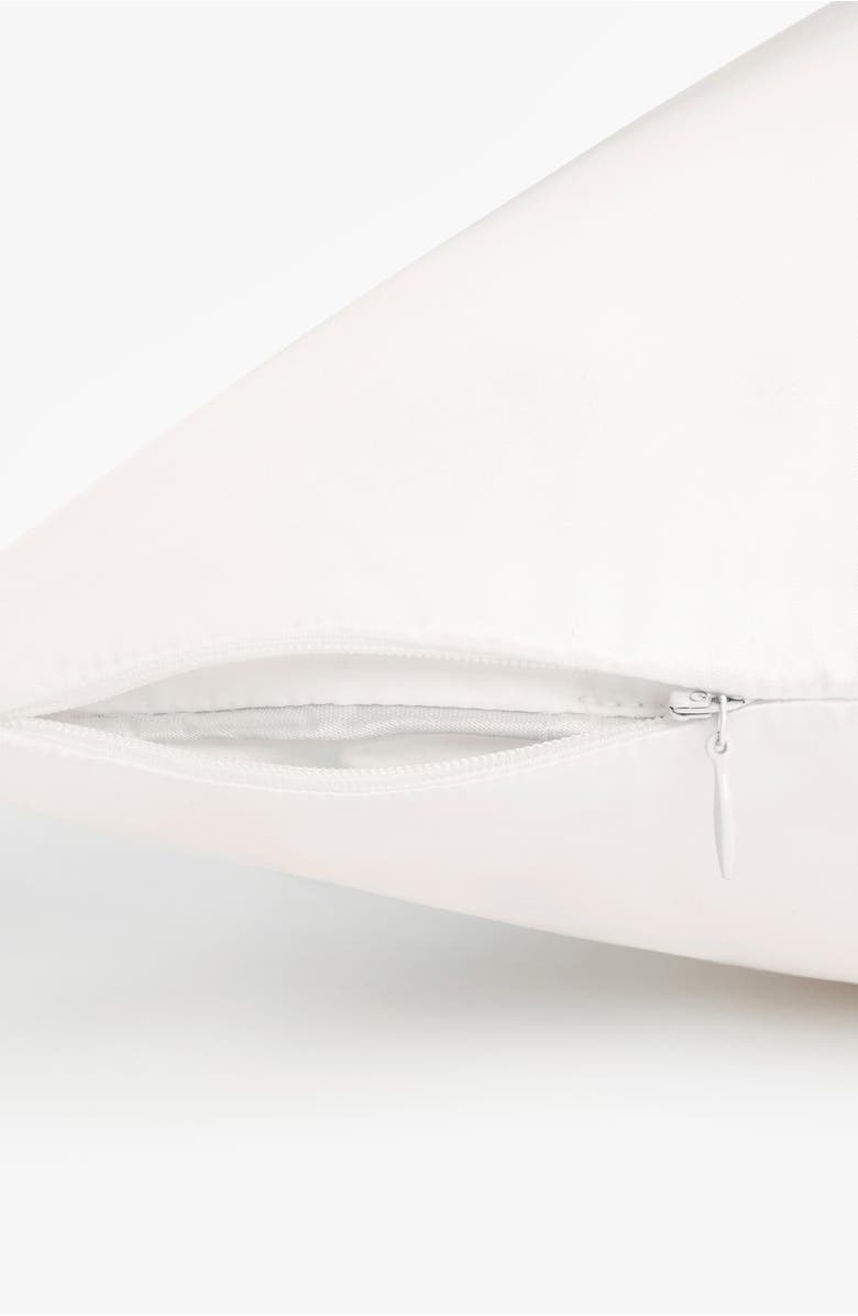 Lilysilk LILYSOFT Ultra Soft Non-Colorants Silk Pillowcase, Alternate, color, White