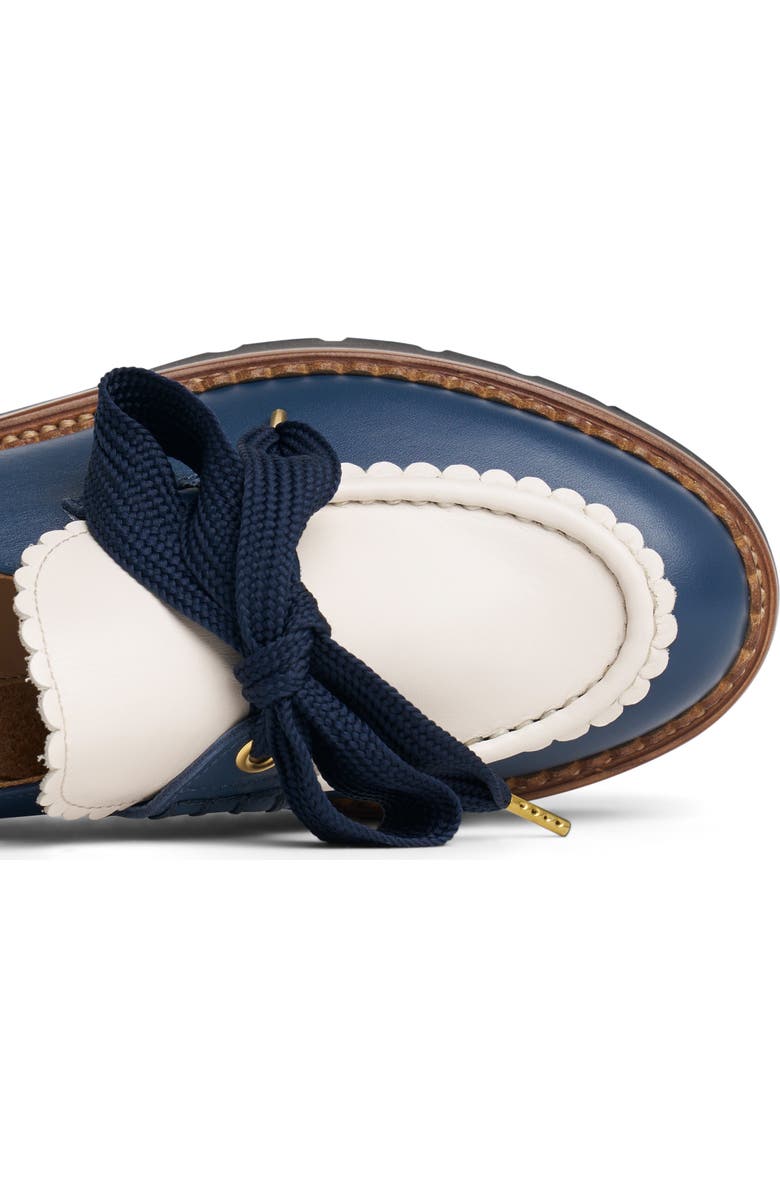 The Office of Angela Scott Miss Elsie Lug Sole Loafer, Alternate, color,