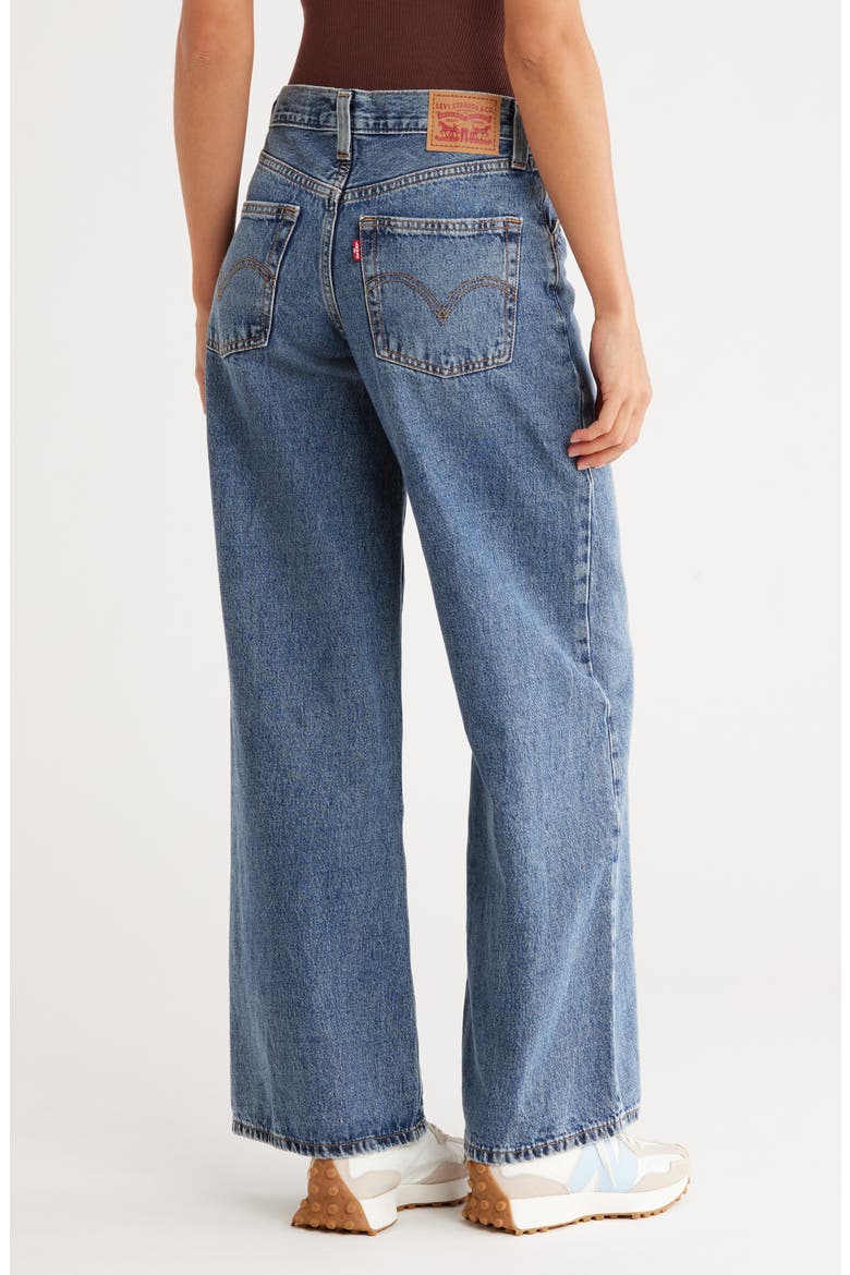 '94 Baggy Wide Leg Jeans, Alternate, color, BEAUTIFUL TARGET
