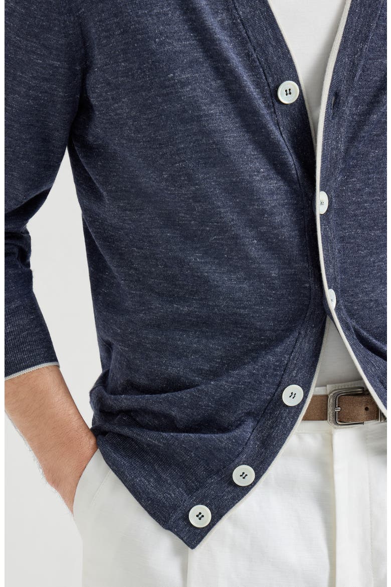 Lightweight cardigan, Alternate, color, Avio Blue