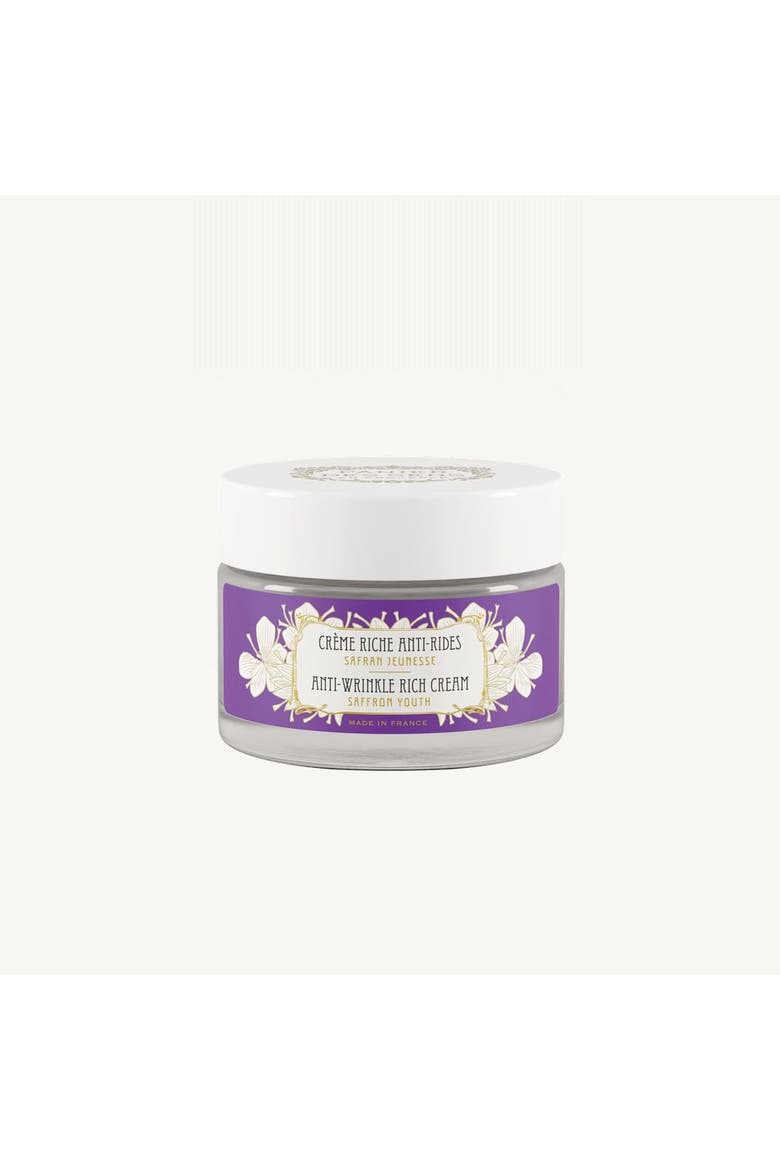 Saffron Youth- Anti-Wrinkle Rich Cream, Main, color, Purple