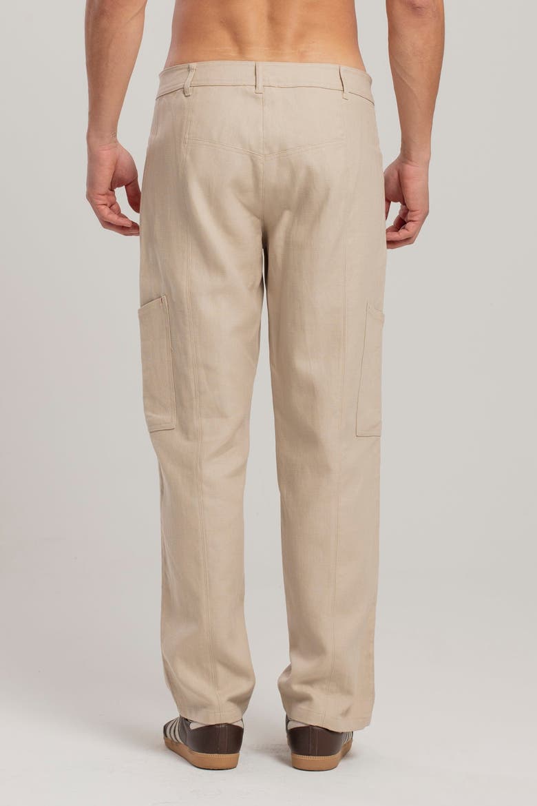 Linen Blend Free Heaven Pant With Pocket, Alternate, color, Beige