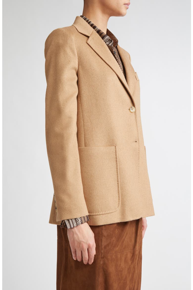 Belluno Camel Wool Blazer, Alternate, color, CAMEL