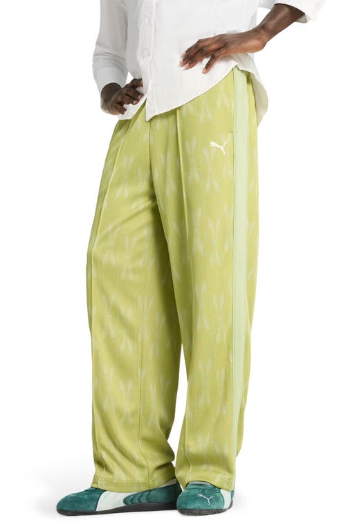 Puma The Never Worn V T7 Track Pants In Sea Kelp