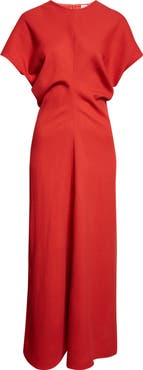 TOTEME Slouch Waist Wool Dress