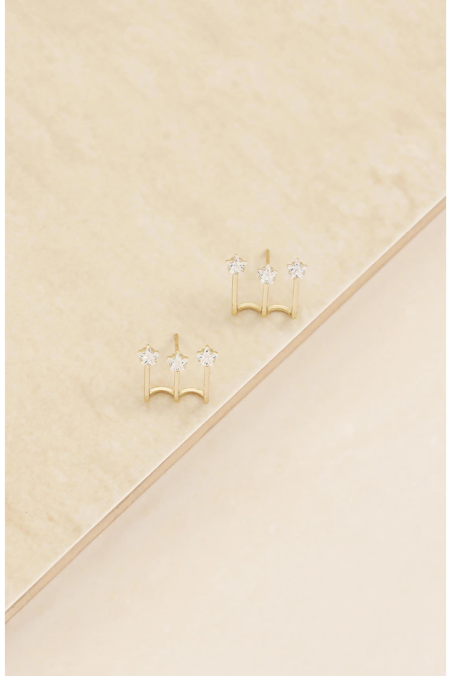 Ear Cone Rack Ettika Crystal Ear Crawler Stud Earrings (Women) | Nordstromrack