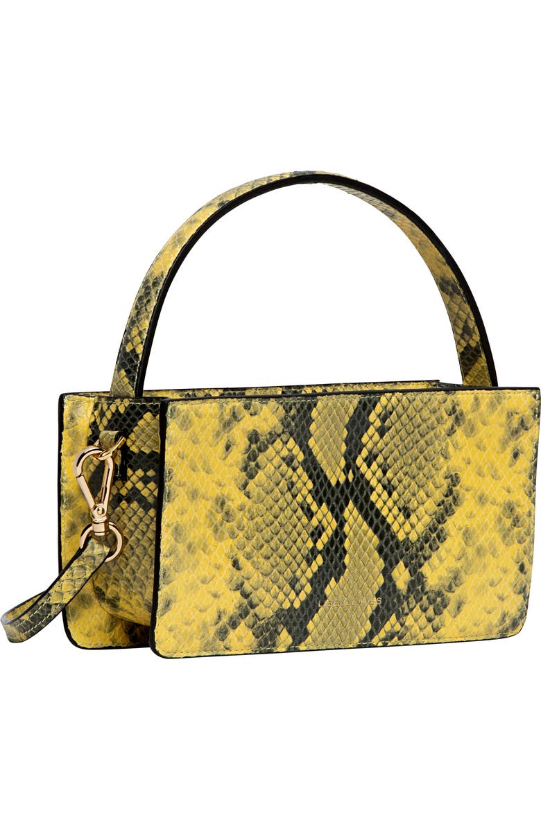 LISELLE KISS Logan Leather Top Handle Bag, Alternate, color,