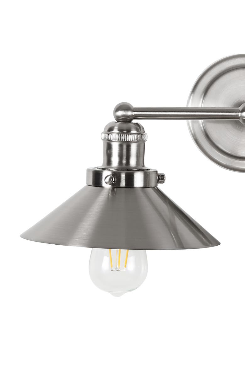 July 1-light Metal Shade Sconce, Alternate, color, Nickel
