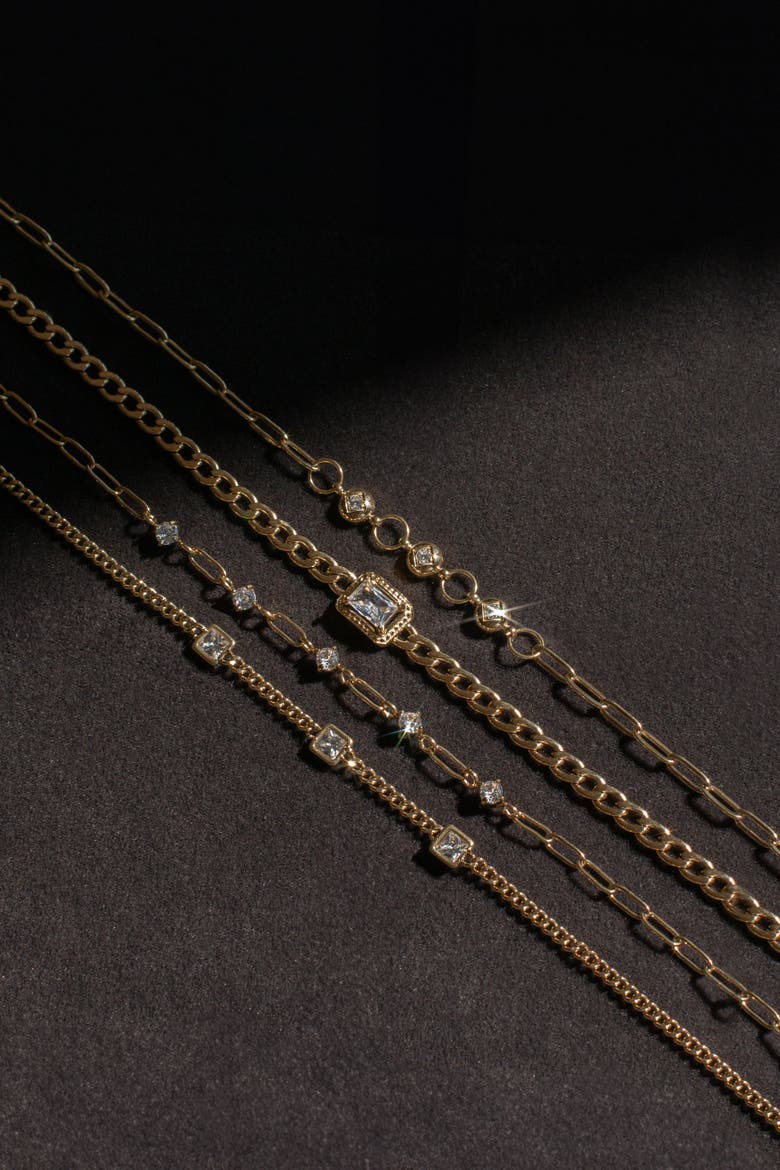 Vera Bracelet, Alternate, color, Gold