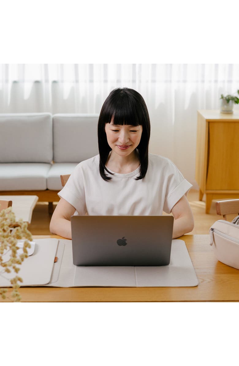 Orbitkey KonMari Hybrid Laptop Sleeve 16", Alternate, color, Stone