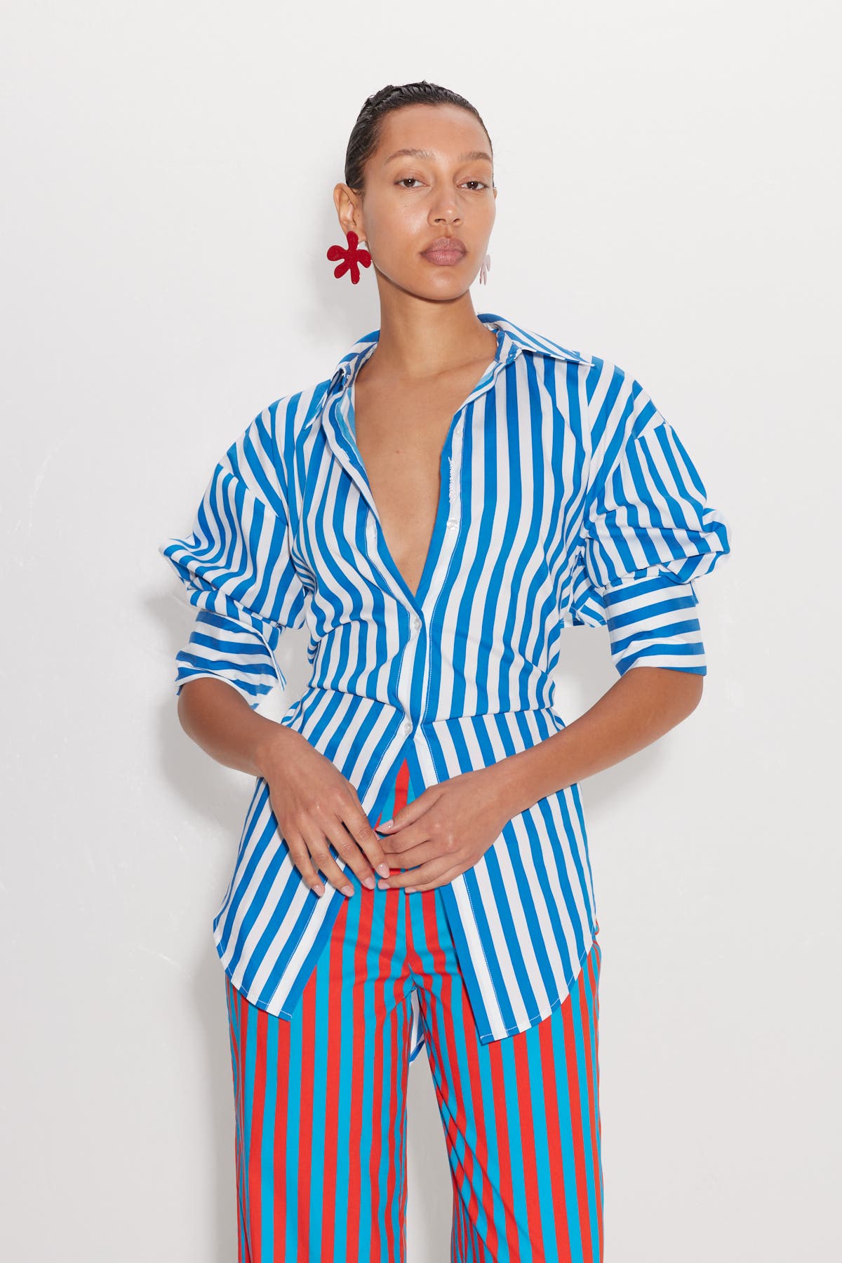 selected Blue Stripe