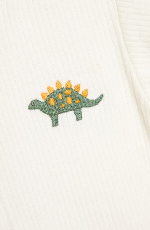 Jojo Maman Bébé Jojo Maman Bebe Set Of 2 Stegosaurus Bodysuits In Blue