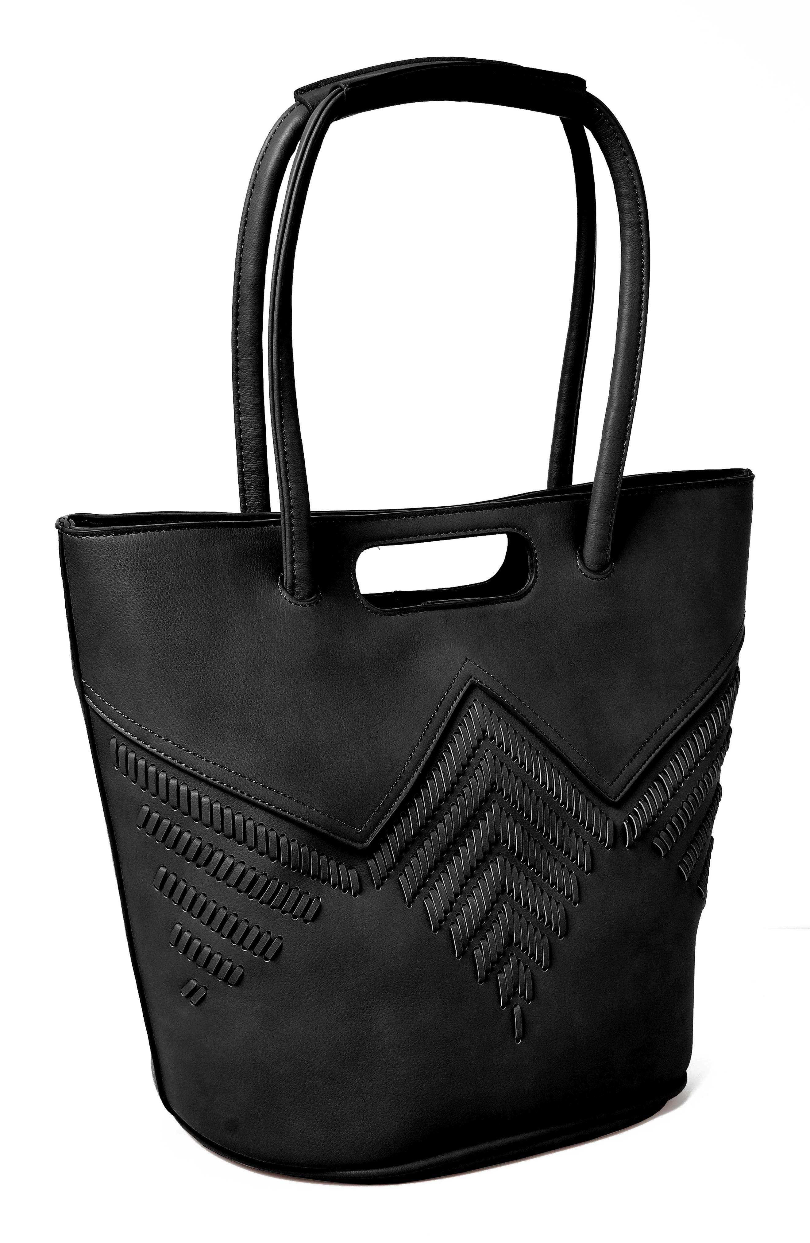 Urban Originals Style Vegan Leather Tote Bag, Alternate, color, 