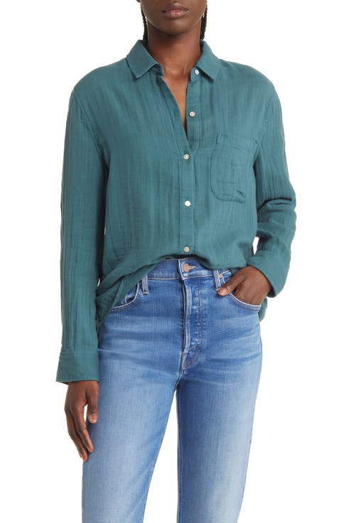 Ellis Organic Cotton Button-Up Shirt